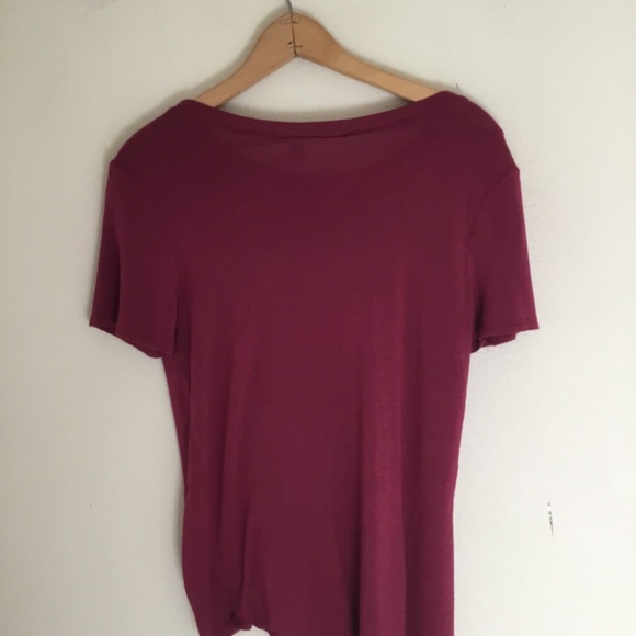 TWO! 14th & Union Tops: One Fuchsia, One Grey: One Large, One Small: Both NWOT! - Picture 4 of 7